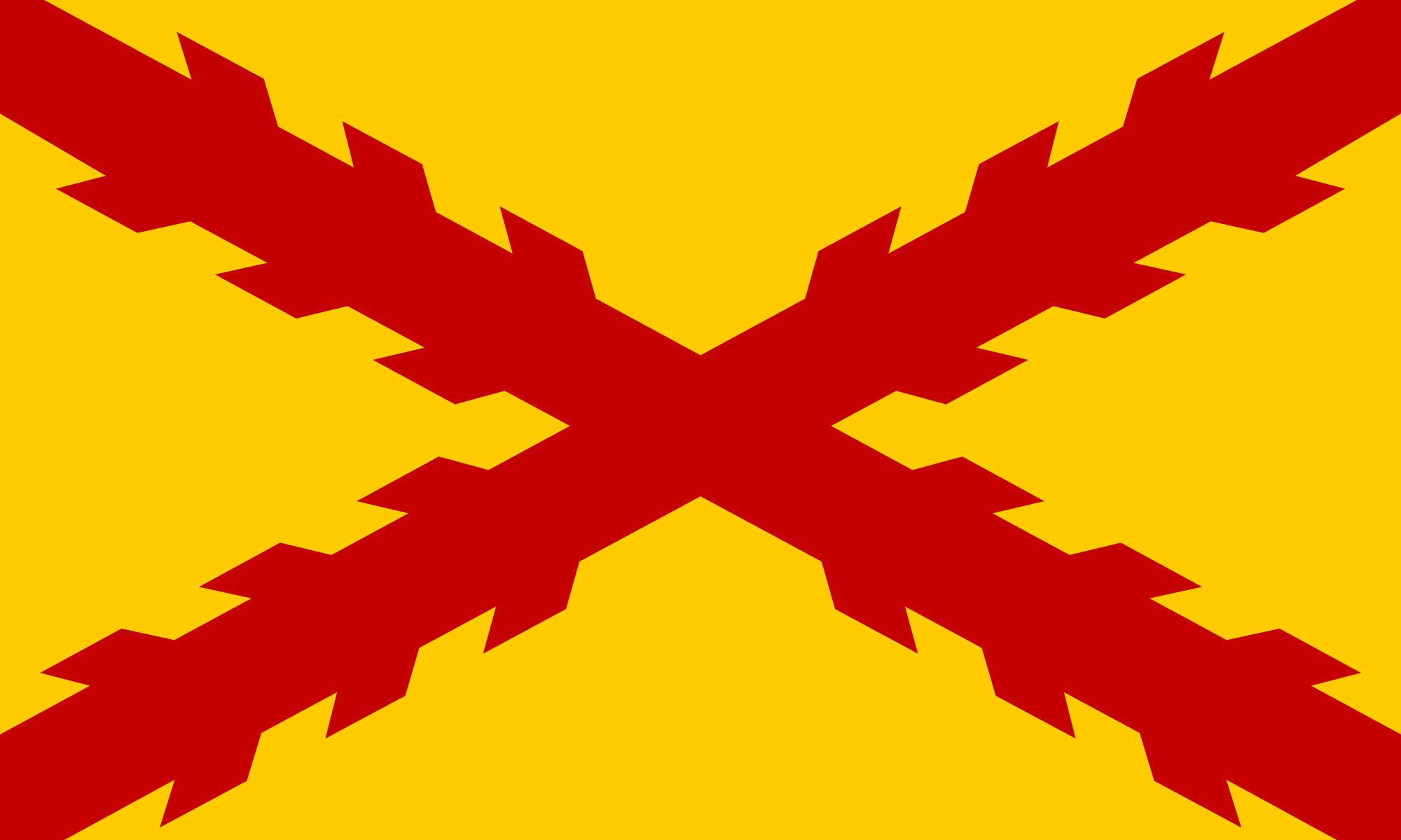 Typical Spanish Flag