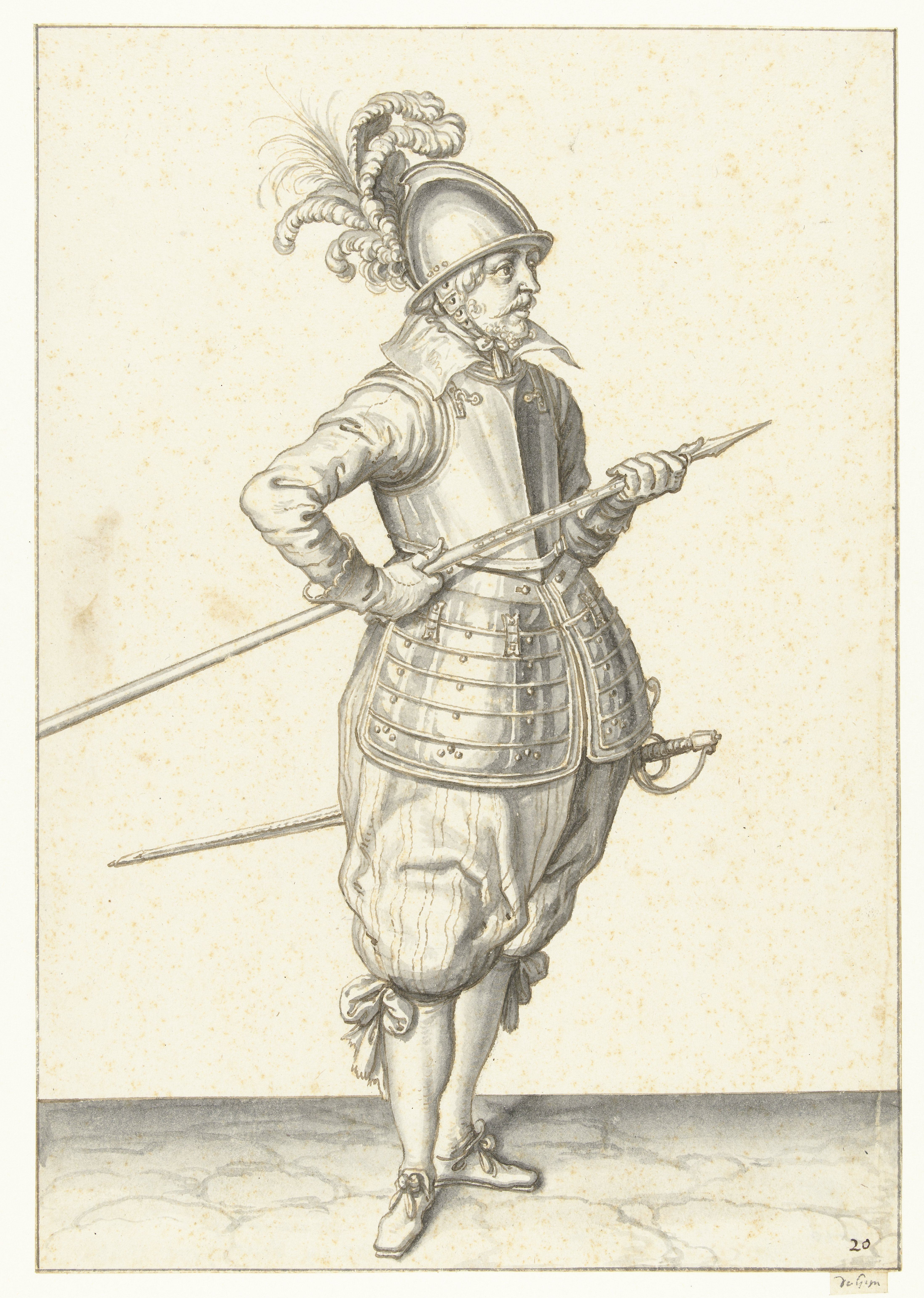 Pictures from Jacob De Gheyn’s Exercise of Arms, 1607