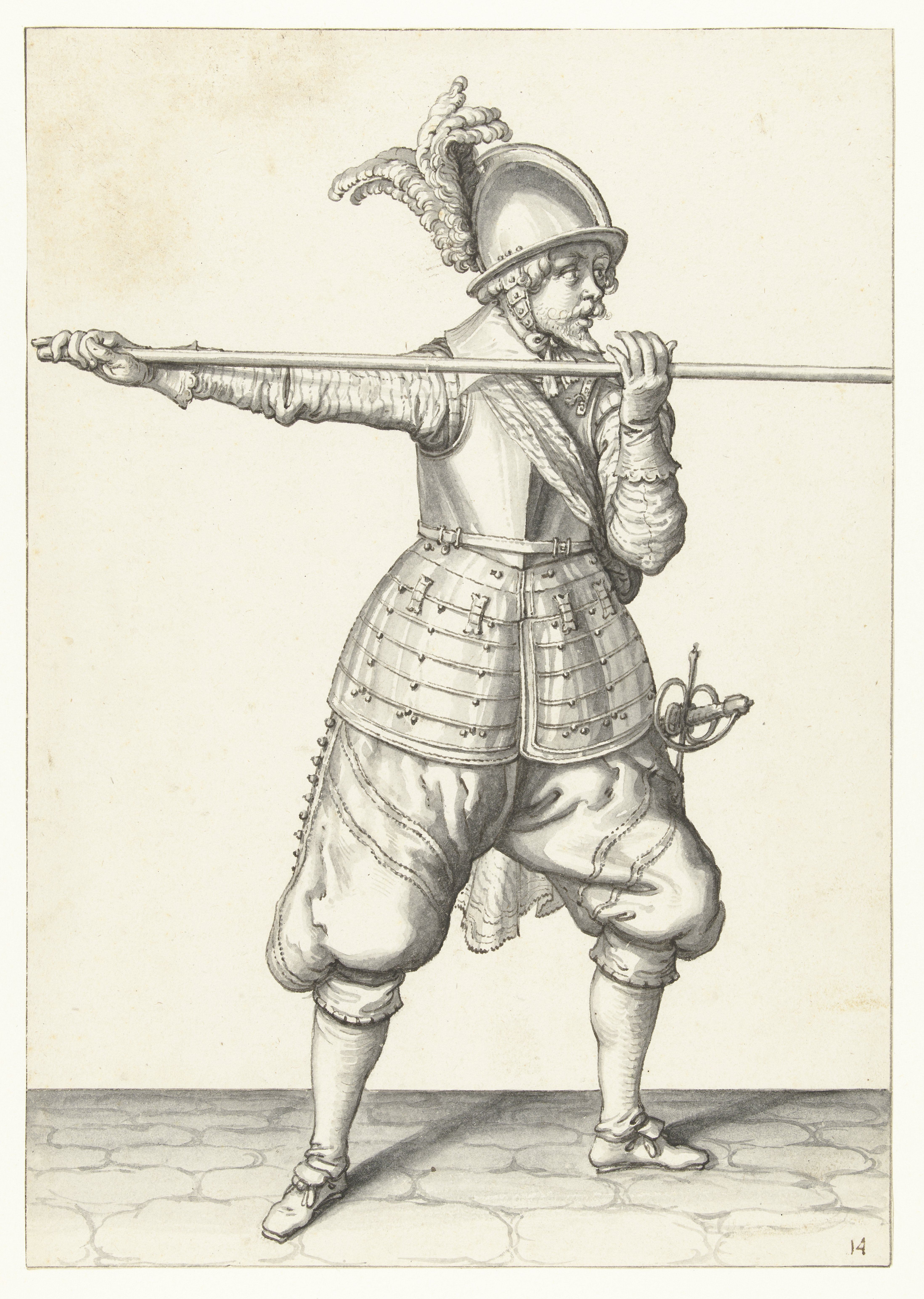 Pictures from Jacob De Gheyn’s Exercise of Arms, 1607