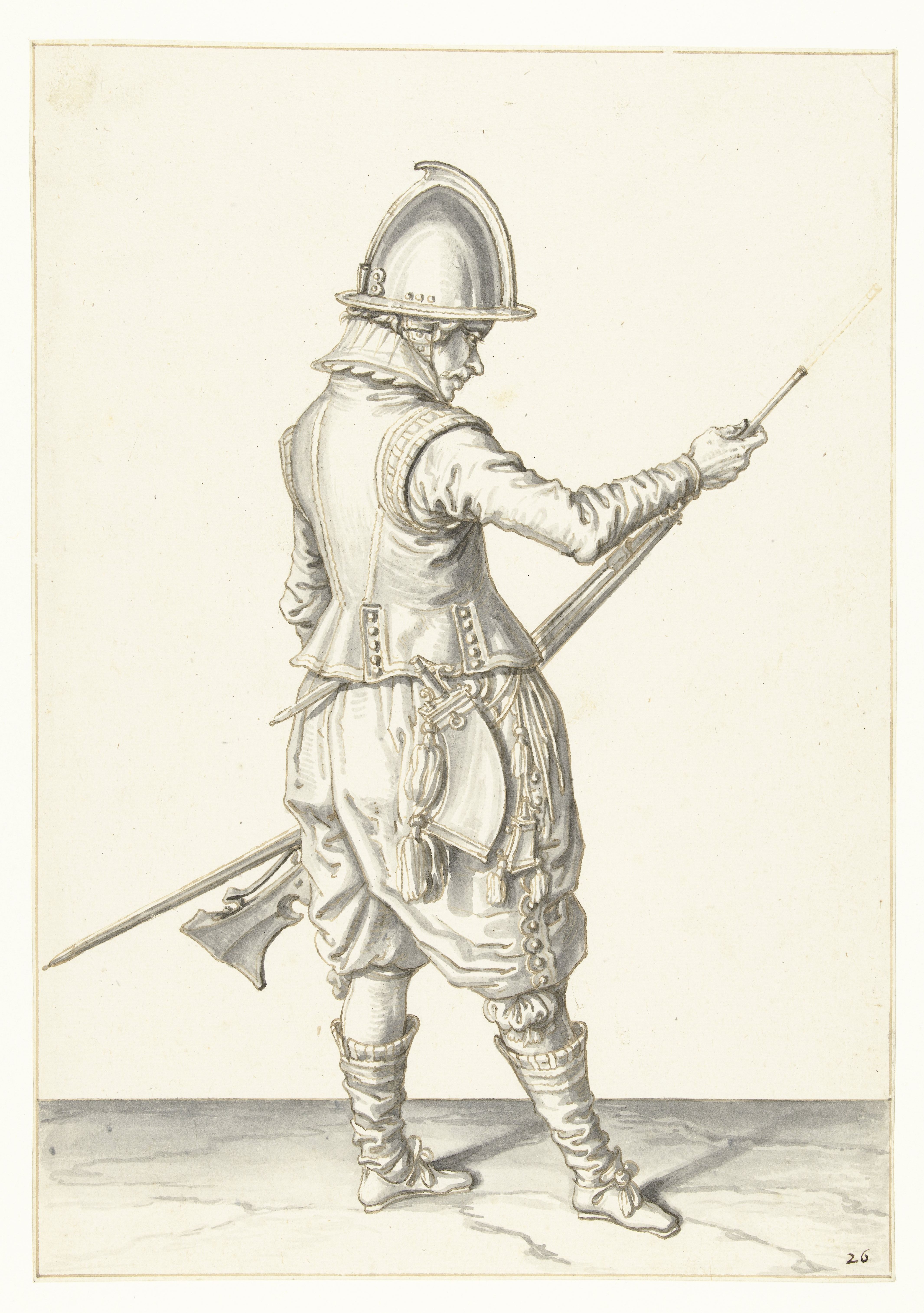 Pictures from Jacob De Gheyn’s Exercise of Arms, 1607