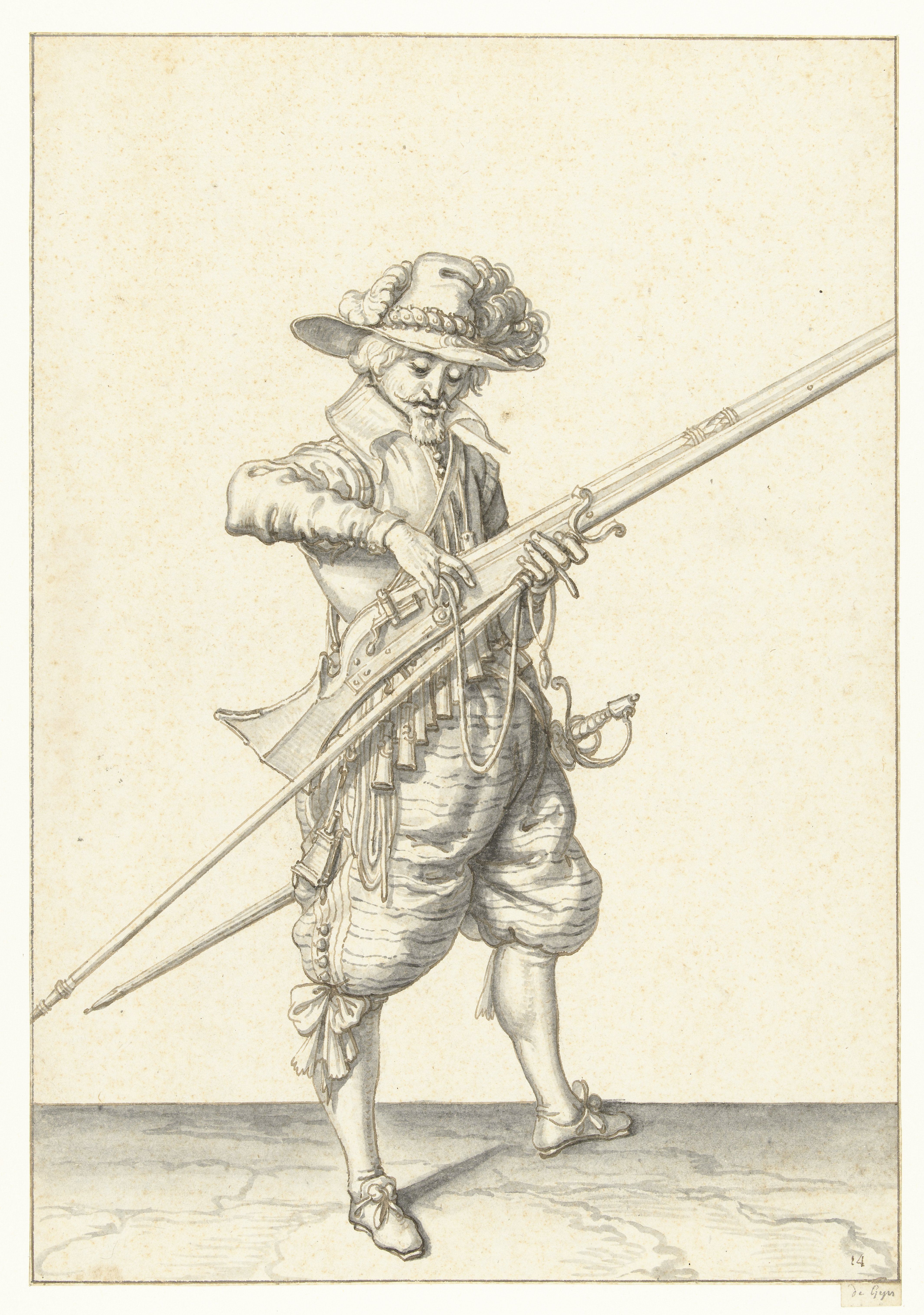 Pictures from Jacob De Gheyn’s Exercise of Arms, 1607