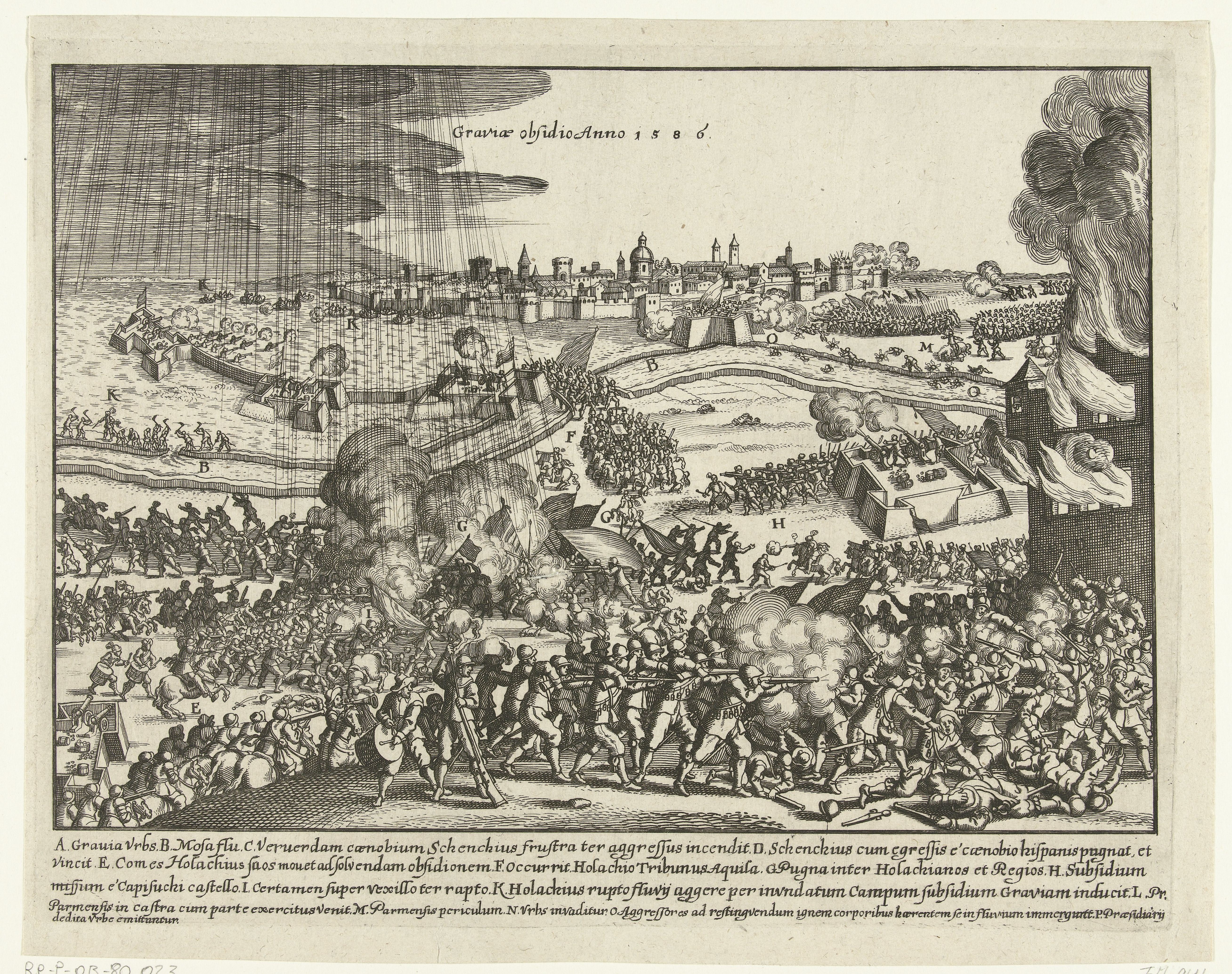 Siege of Grave 1586